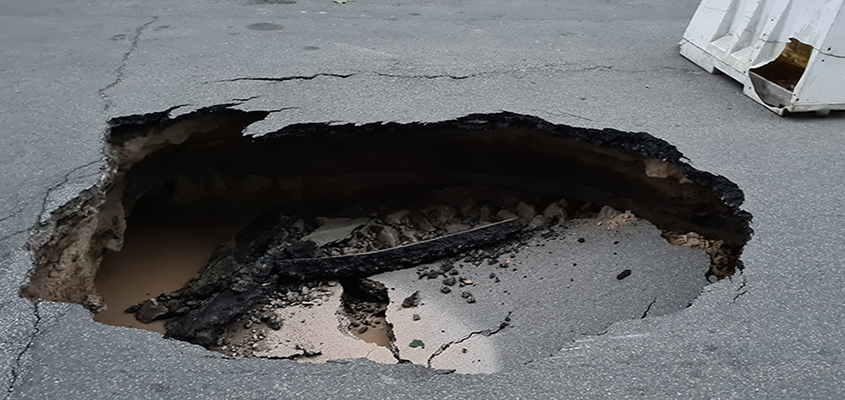 Pothole Brings Man Back from the Dead - KGRA Digital Broadcasting