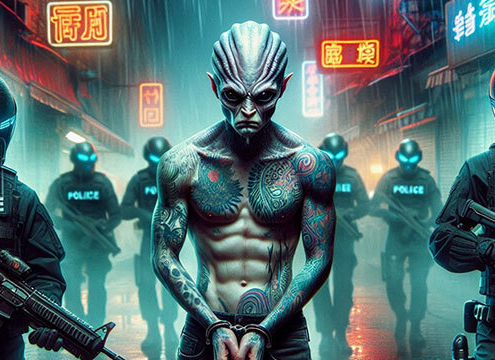 Out Of This World Crime - By Darren Marlar, host of WEIRD DARKNESS