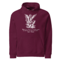 BURGUNDY - WHITE